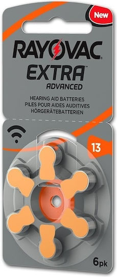 Hearing Aid Batteries 13 1.46V 6pcs