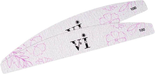 Replacement Nail Files Boat 100 Grit 2 Pieces Vi Pro