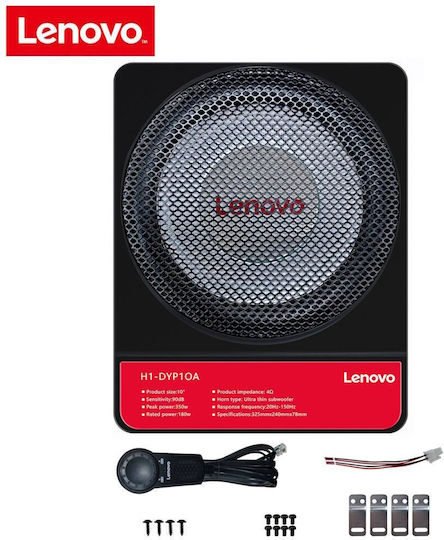 Lenovo DYP 10A Self-amplified Car Audio Subwoofer 10" 180W RMS