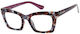 Readers Lesebrillen +3.00 in Braun Farbe RD221