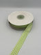 Checked Ribbon 25m