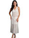 Zen by Daisy Women's Maxi Beach Dress White
