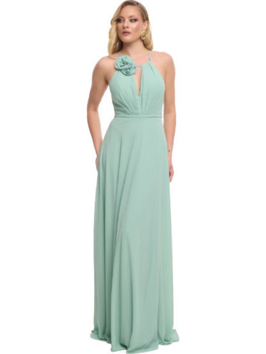 Summer Maxi Dress for Wedding / Christening Mint