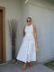 Rochie Midi Albă