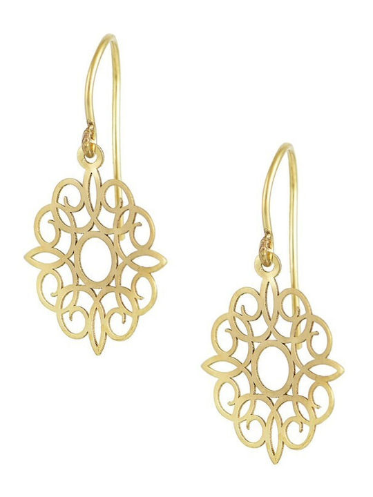Atofio Kosmima Dangle Earrings Made of 14K Gold Atofio Kosmima Dangle Earrings Made of 14K Gold