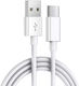 Logilink Np0021 Кабел За Данни И Зареждане Usb-a Към Usb-c Бързо Зареждане 25w 1m Бял