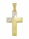 Triantos Women's Gold Cross 14K Without Chain