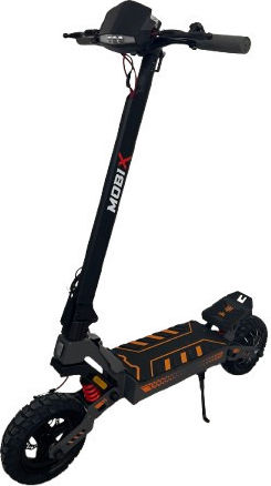 Mobix F1 Electric Scooter with 25km/h Max Speed and 45km Range in Black Colour