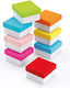 Wedding Favors Materials Paper Box Light Blue Box 6.5x6.5x4 Per Set 12 Pieces