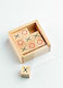 Christening Favor with Wooden Toy 10 Pieces