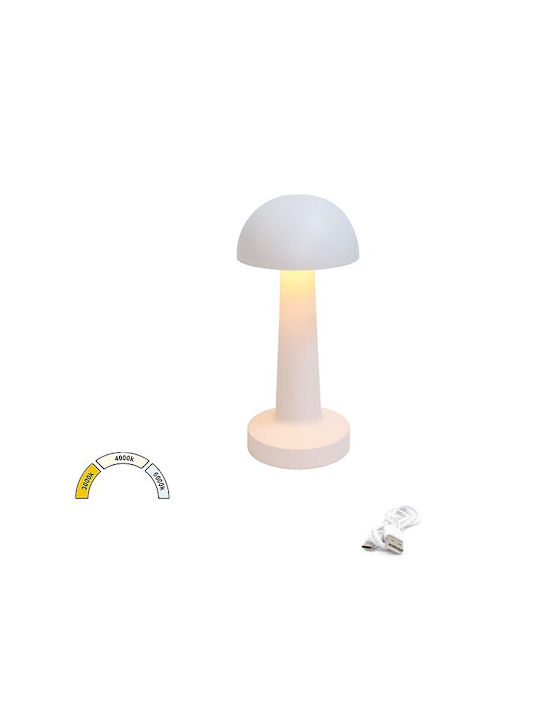 Decorative Light Mini LED Adjustable White Mushroom
