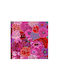 Oxygen Διακοσμητική Μαξιλαροθήκη Kaffe Fassett Red 45x45εκ.