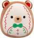 Jazwares Jucărie de Plus Squishmallows Squad de Crăciun pentru 3+ Ani