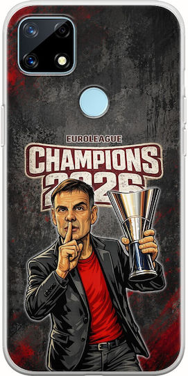 Husă Kings Europe 2026 Coach B Realme 7i Flexibil TPU Silicon Transparent