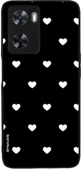 Sonique Heart Series Handyhülle Oppo A57 4G Oppo A57s Schwarz 02