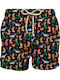 Lighting Micro Men's Swimwear Shorts Black