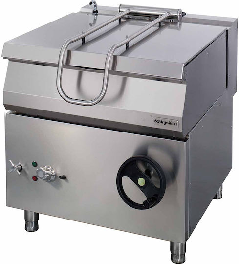 Oztiryakiler 7867.N1.10908.02 Elektrisches Antriebstyp Bratpfanne mit 100l Kapazität 100x90x85cm