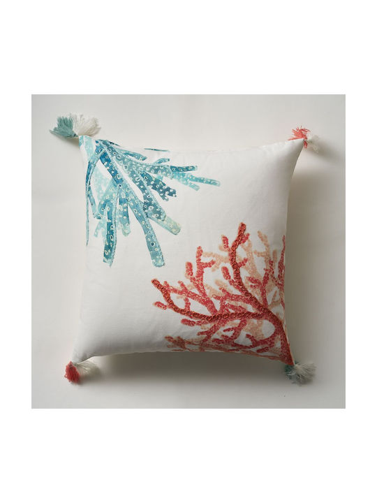 Gofis Home Decorative Pillow Case Gofis from 100% Cotton Aelira 597 45x45cm