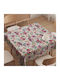 Kariert Tischdecke Cotone 140x140cm