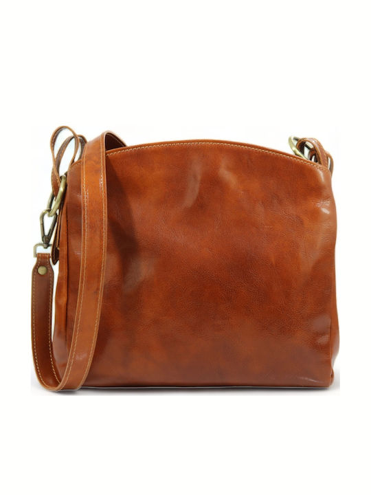 Passaggio Leather Geantă De Umăr Din Piele Taba...