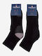Trendy Herren Socken mit Dunkelblauem Muster