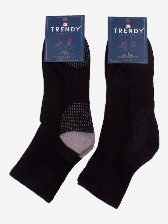 Trendy Ανδρικές Κάλτσες με Σχέδια Μαύρο
