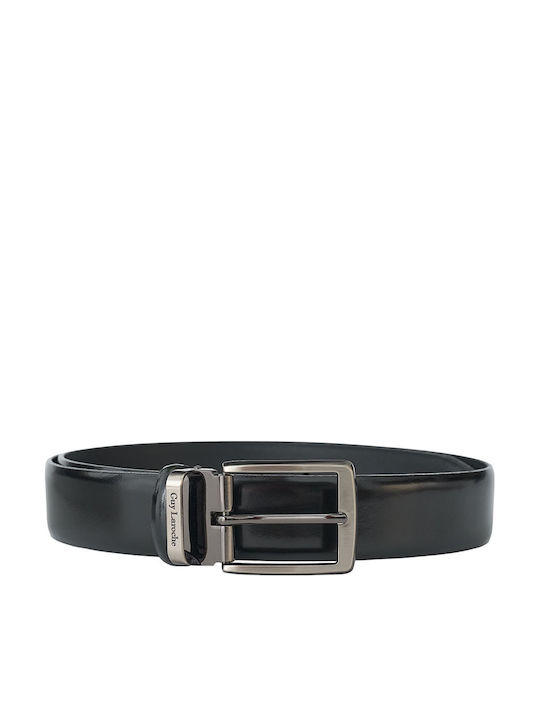 Men's Leather Belt Black