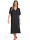 Zen by Daisy Women's Maxi Beach Dress Anthracite