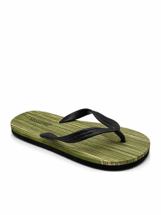 Mitsuko Ανδρικά Flip Flops Πράσινα