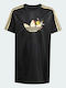 Kinderkleid Schwarz Gold