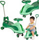 ikonka Ride On cu Mâner Verde