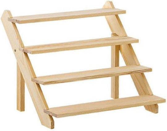 Wooden Tiered Appetizer Stand P39xL40xH32cm