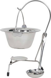 Mini Edelstahl-Kochtopf 800ml