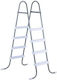 Vivatechnix Pool Ladder 100x79.5x150.6cm Silver