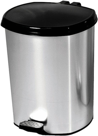 Klikareto Κάδος Απορριμμάτων Πλαστικός με Πεντάλ 50lt