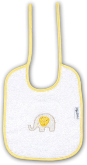 Ninetta Bebe Baby Lätzchen Stoff mit Spitzenband Bournouzenia