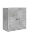 Grau 59x31x60cm