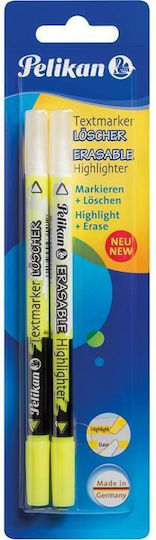Pelikan Markeri Sublinieri Fluorescent Galben Set 2 Bucăți