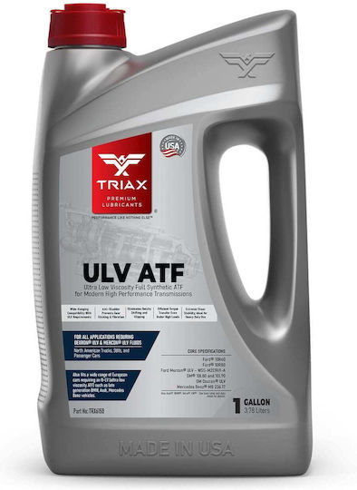 Triax Ulv Atf Ulei Atf Full Sintetic Pentru Transmisii Automate În 8 9 Și 10 Trepte Aw-2 Mb 236.17 3.78 L