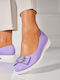 Pantofi Balerini Pentru Femei În Culoare Violet