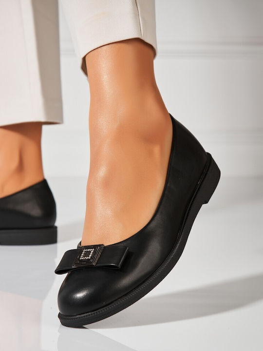 Ladystar Pantofi Balerini Pentru Femei Din Piel...