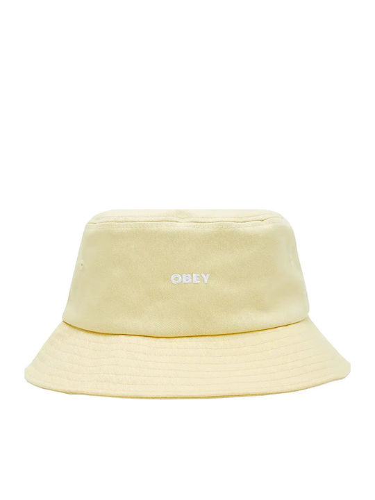 Obey Stoffartiges Herrenhut Stilart Eimer Beige