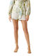 Short Women's Linen Shorts Multi