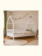 Dream Παιδικό Κρεβάτι Montessori Μονό με Στρώμα Λευκό 90x190cm