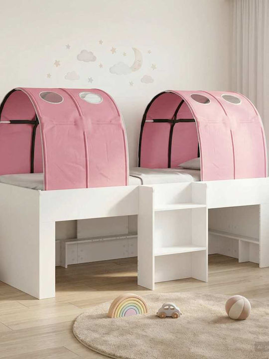 Kinderbett Hochbett Einzel Weiß