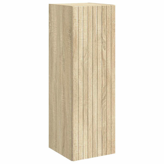 vidaXL Badezimmerschrank 33x34.5x100cm Sonoma