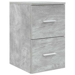 vidaXL Dulap De Baie 30x35x50cm Gri