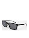 Hoffman Men's Sunglasses with Black Frame and Black Lens HB80110 C1