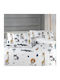 Beauty Home Art 5615 Σετ Παιδικές Μαξιλαροθήκες από 100% Βαμβάκι 35x45εκ. Τυρκουαζ