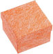 Wedding Favors Materials Paper Box Orange 7x7x5.5 Cm Set Of 6 Pieces